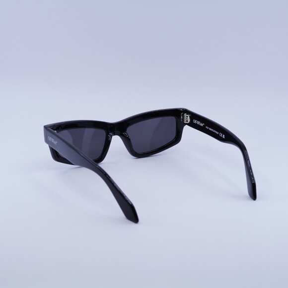 🕶️New Off-White OERI135 MIRAMAR 1007 Sunglasses - Black Frame, Grey Lenses - Picture 6 of 10